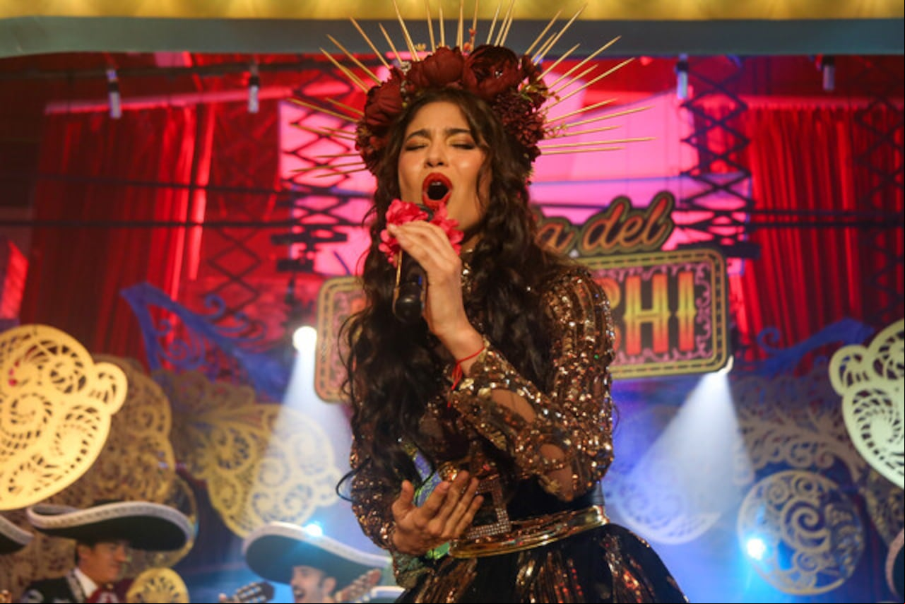 En las instalaciones del Canal RCN se llevó a cabo el lanzamiento oficial para medios de la nueva adaptación de La Hija del Mariachi, la cual se estrenará el próximo 11 de junio y estará disponible también a través de su aplicación oficial. (Colprensa - Catalina Olaya)