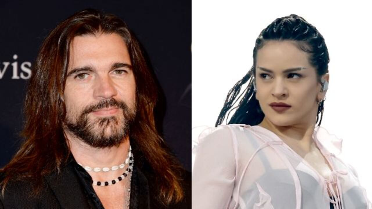 Rosalia homenajeo a Juanes en los Latin Grammy de 2019.