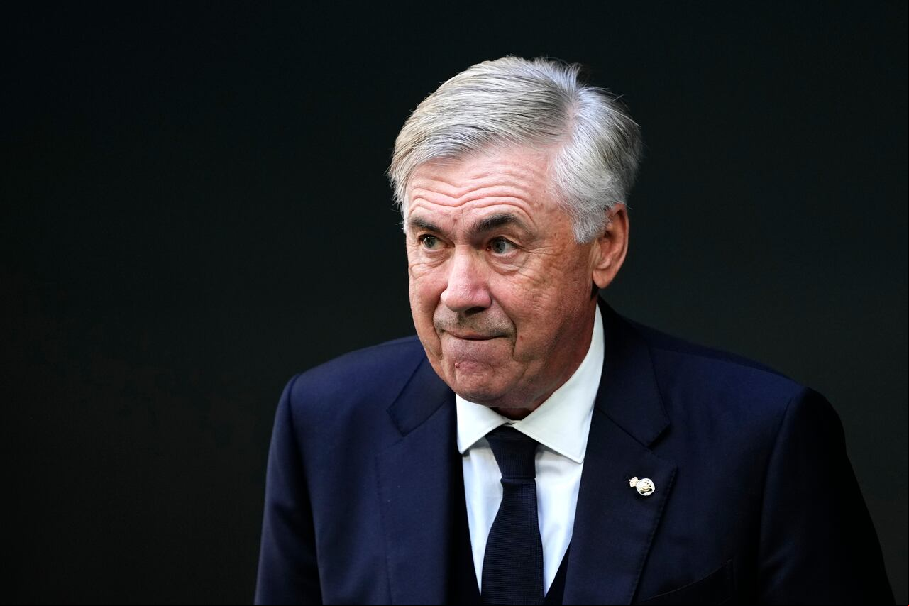 Carlo Ancelotti, entrenador del Real Madrid.