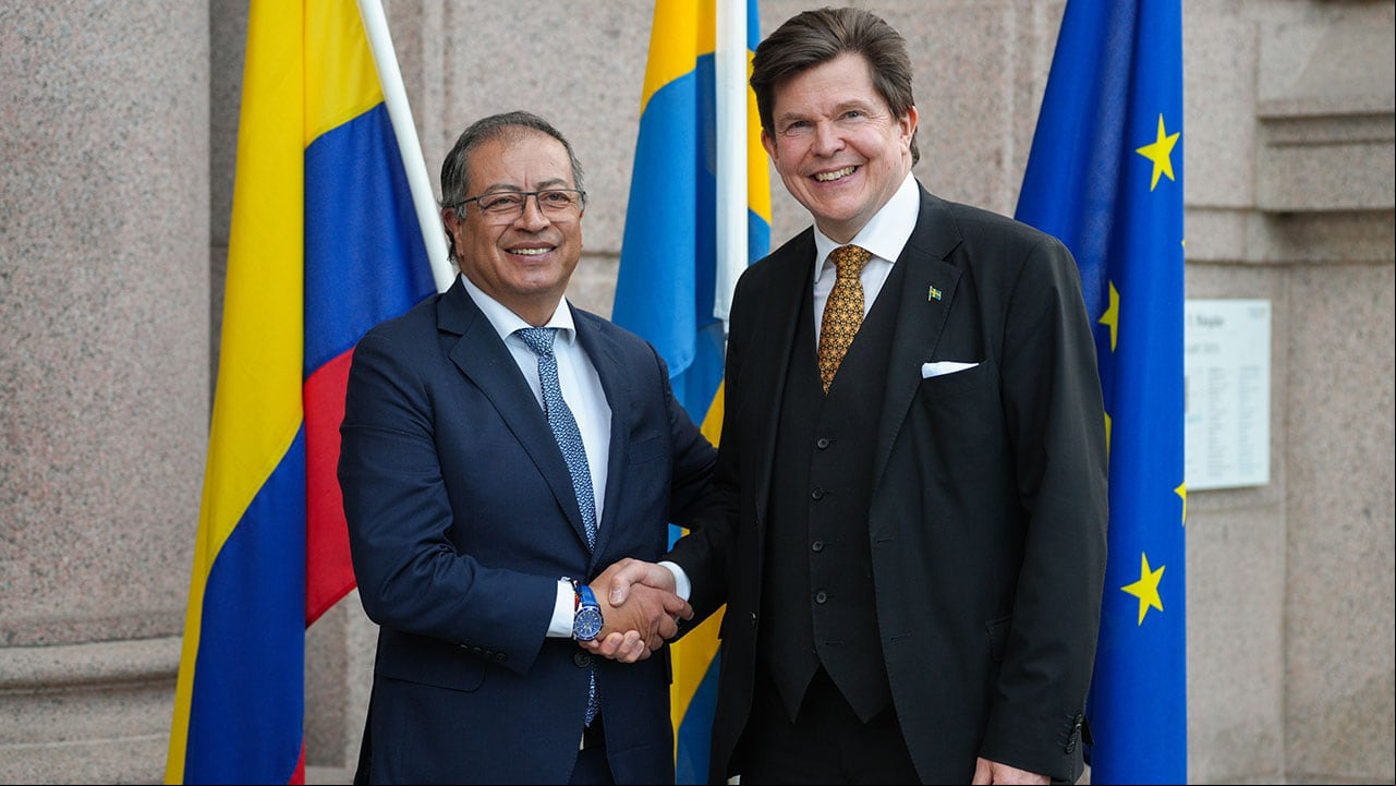 Paz, transición energética y transferencia de tecnología y conocimiento, temas centrales de la agenda del mandatario en Suecia, enmarcada en el 150 aniversario de las relaciones entre los dos países.