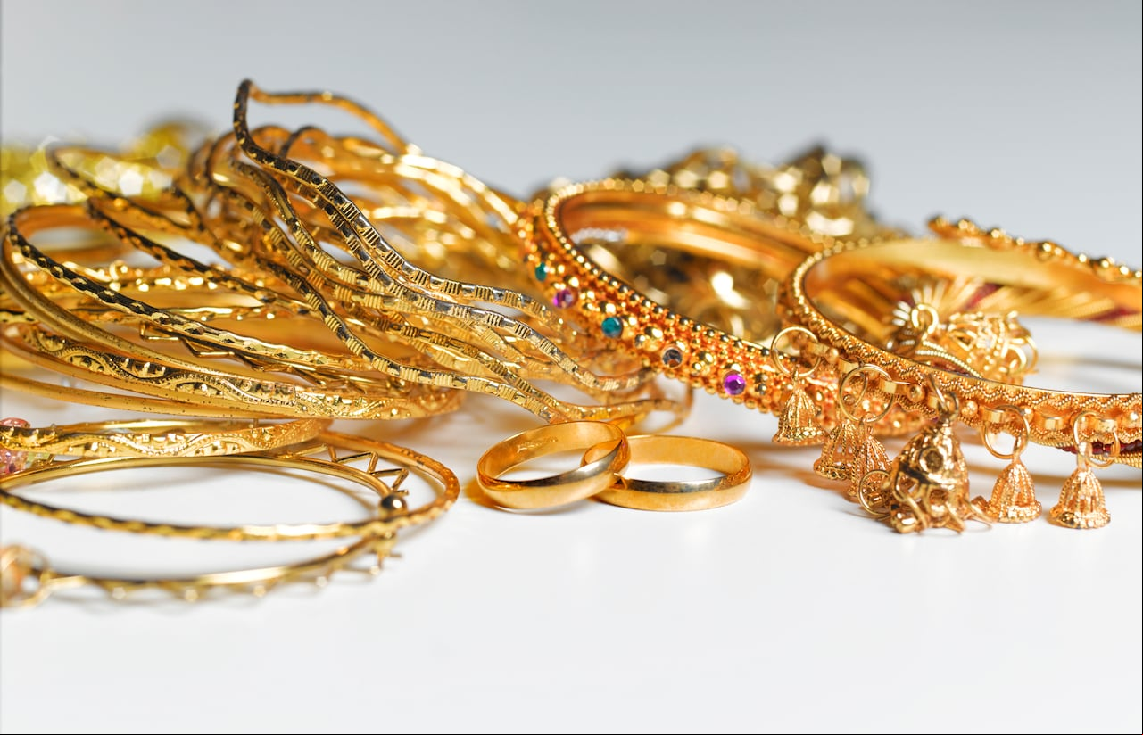Recession/Recycling gold jewellery