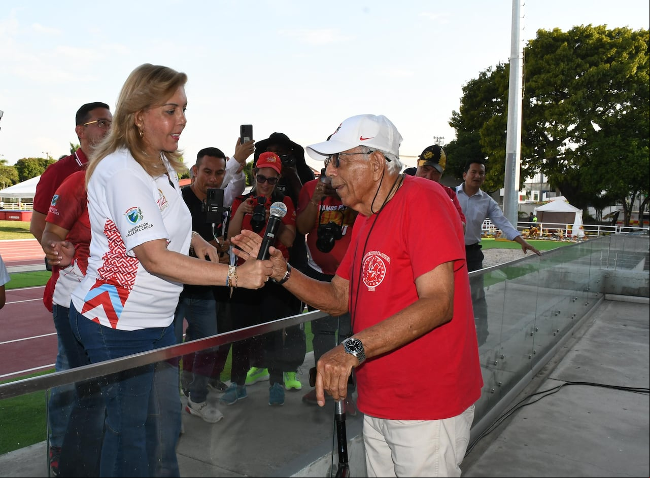 El deportista colombiano expresó su emoción por el nuevo espacio deportivo.