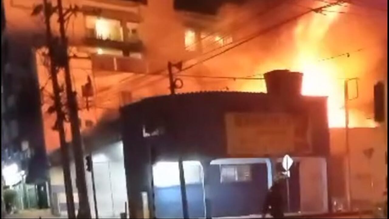 En este incendio no se reportaron personas heridas, solo daños materiales.