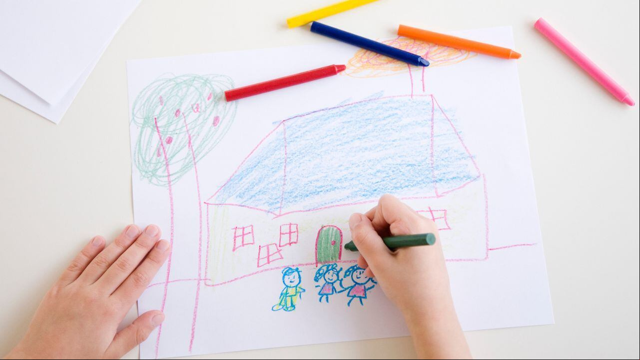 Dibujos de niños.