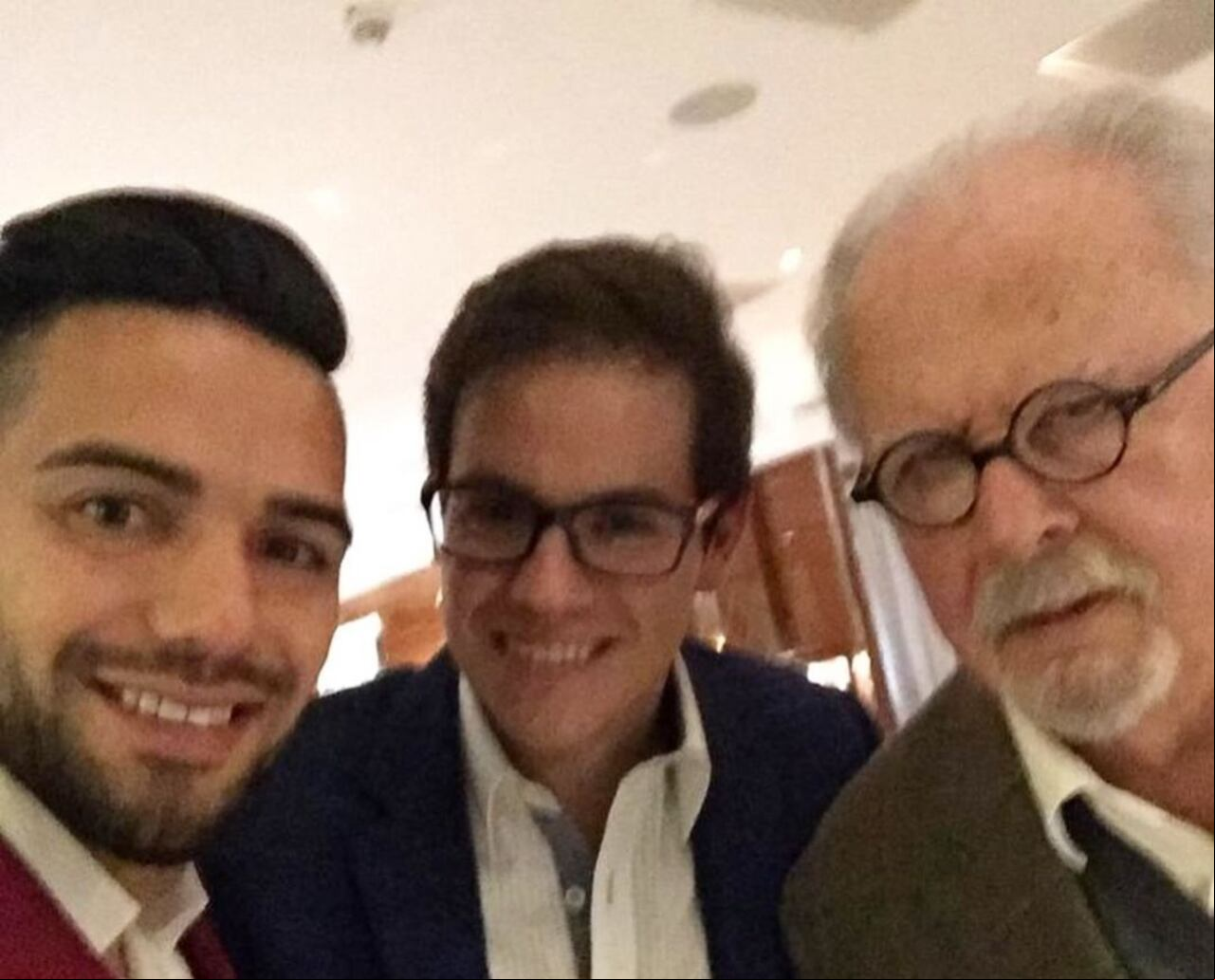 Falcao García y Fernando Botero