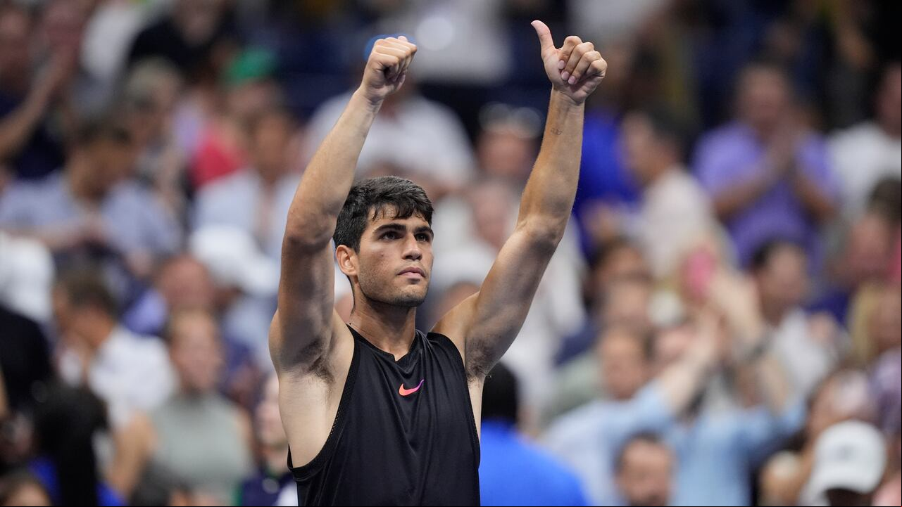 Carlos Alcaraz avanzó a la segunda ronda del Abierto de los Estados Unidos