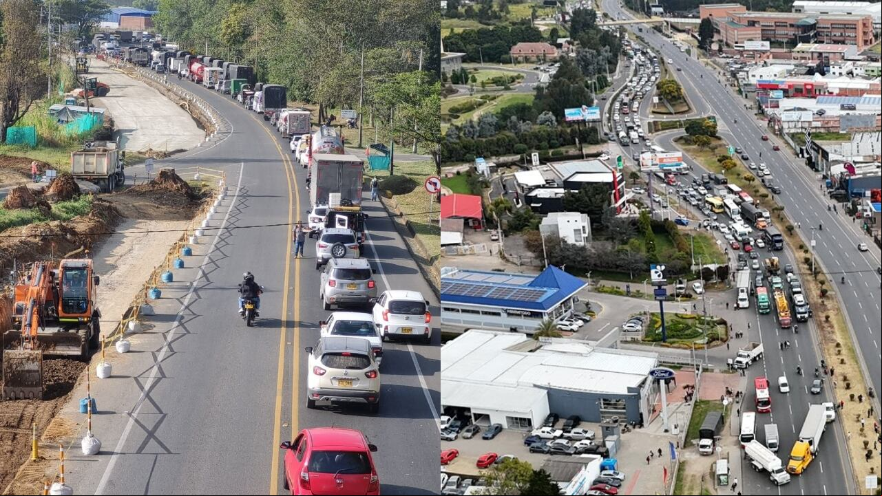 La situación es compleja en varias vías de Colombia.