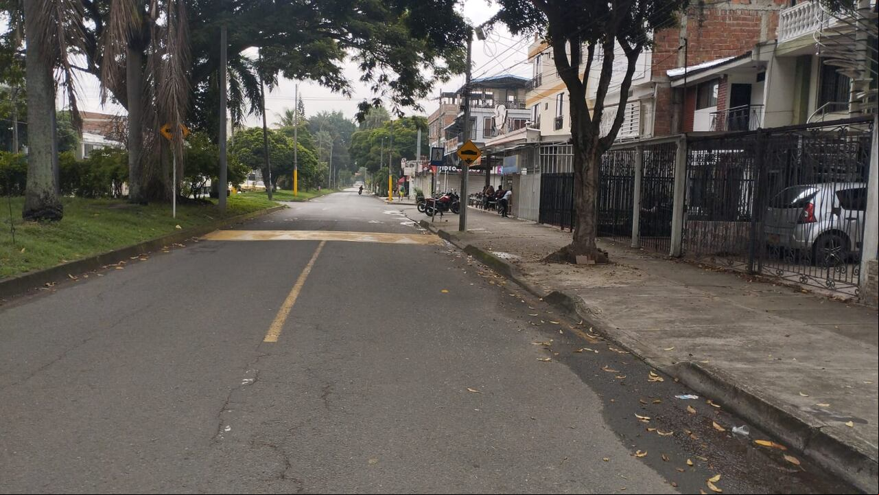 Así se encuentran las calles del norte de Cali en este día sin carro.