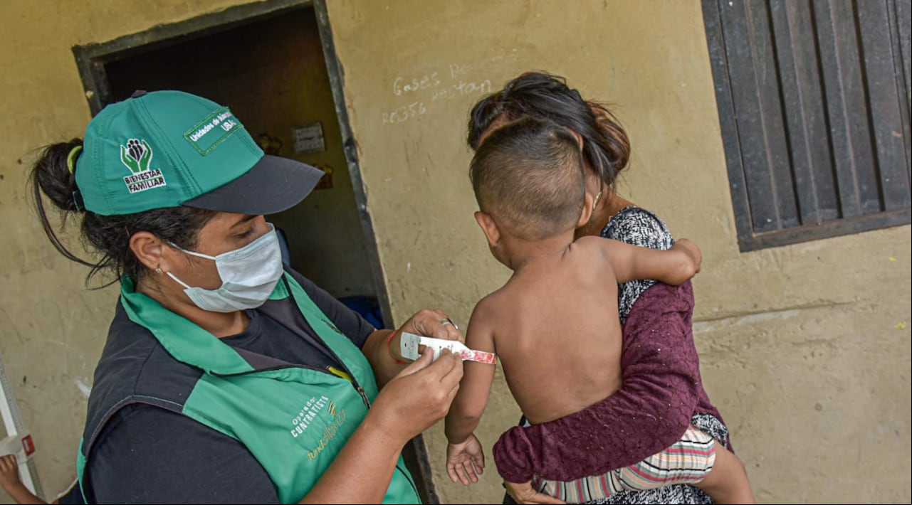 El Icbf brindó atención a 23 niños en La Guajira.