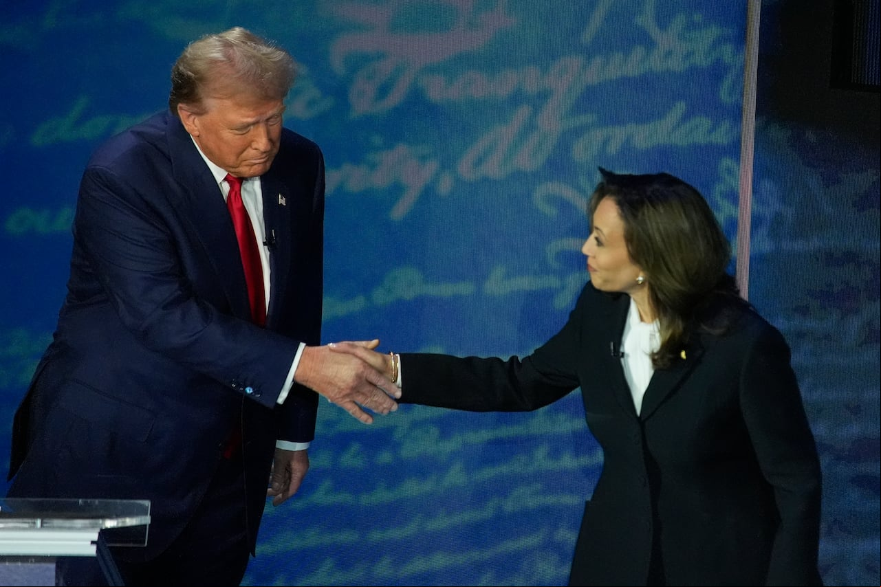 Debate entre Donald Trump y kamala Harris