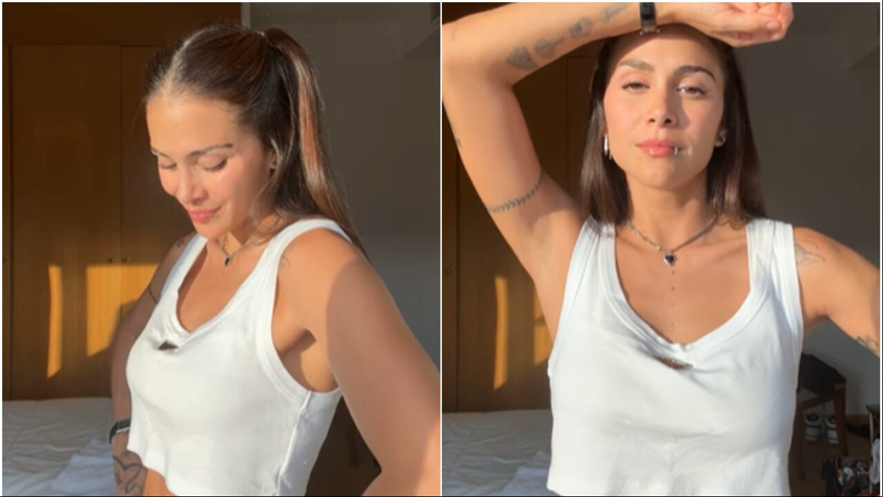 Durante la celebración del Día de la Independencia, la cantante Greeicy sorprendió a sus seguidores bailando al ritmo de la pollera colorá.