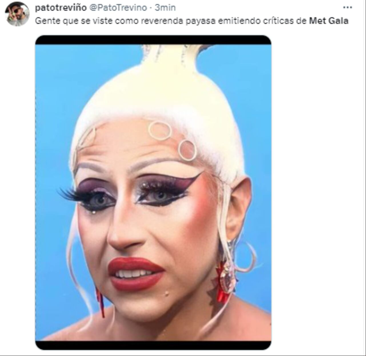 Los memes sobre la Met Gala no se hicieron esperar en las redes sociales.