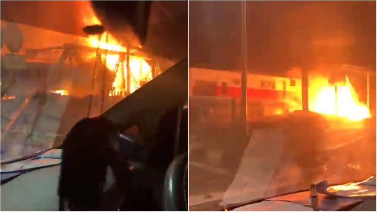 El impresionante accidente no dejó víctimas mortales.