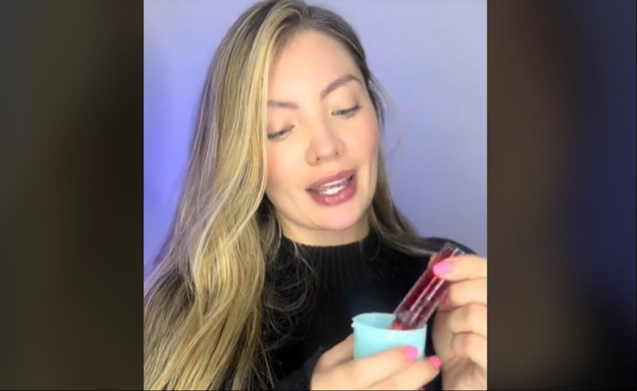 Tiktoker cosmética María Alejandra