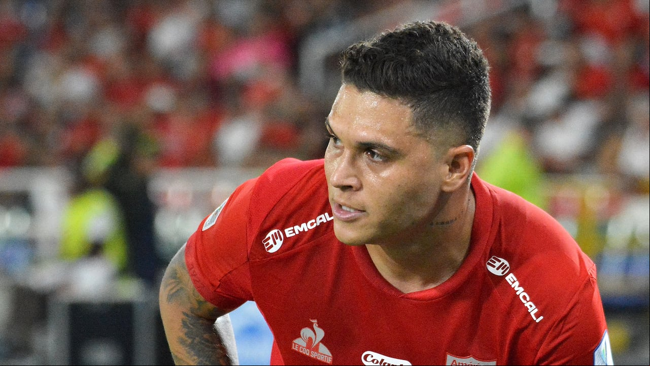 Juan Fernando Quintero Paniagua, futbolista profesional colombiano que juega en el club América de Cali. Foto Jorge Orozco / El País