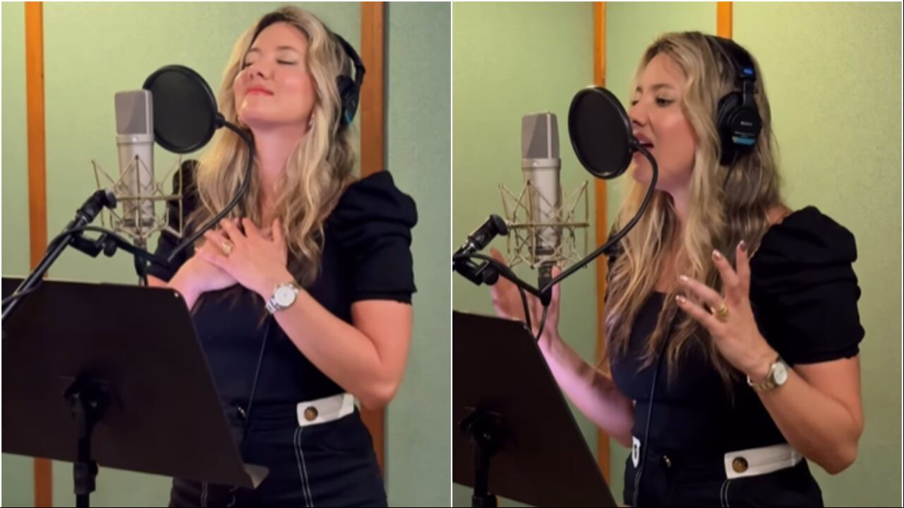 Daniella Álvarez conmovió a sus seguidores en las redes sociales, tras cantarle a Dios.