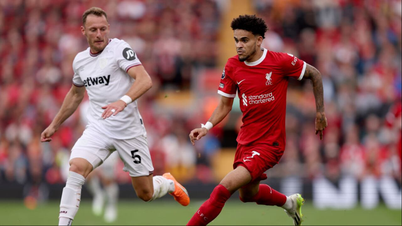 Luis Díaz sumó otra buena actuación con el Liverpool