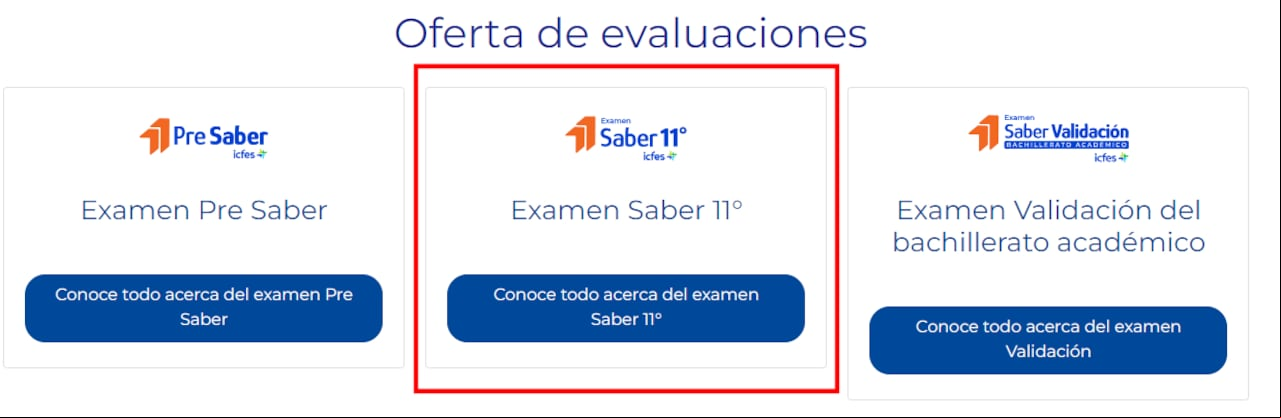 Proceso para volver a presentar el examen del Icfes