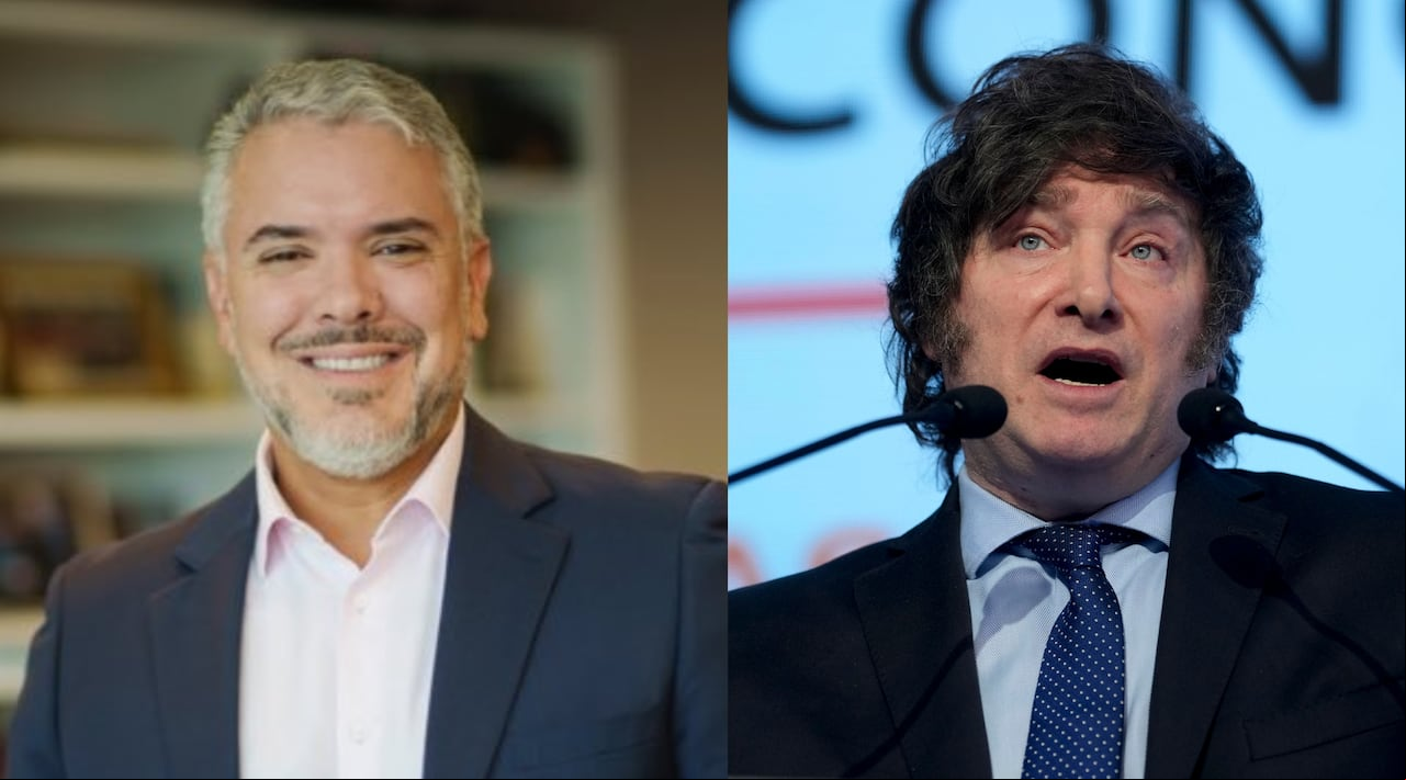 Iván Duque felicitó a Javier Milei.