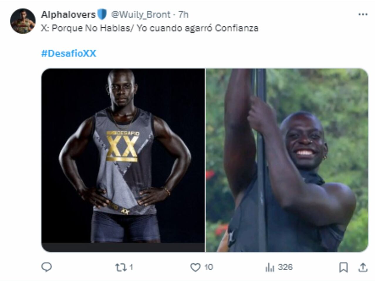 En redes sociales se viralizaron los memes del primer capítulo del Desafío.
