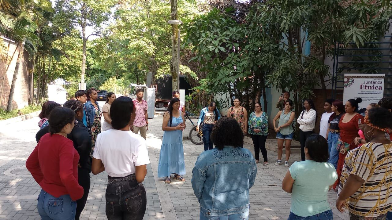 En el Centro de Desarrollo Productivo, CDP, ubicado en las antiguas bodegas de la Industria de Licores, Usaid financiaba dos proyectos, uno enfocado en la vinculación laboral de los migrantes venezolanos, y otro que el apuntaba al fomento del empleo, pero de afros e indígenas.
Foto suministrada por CDP