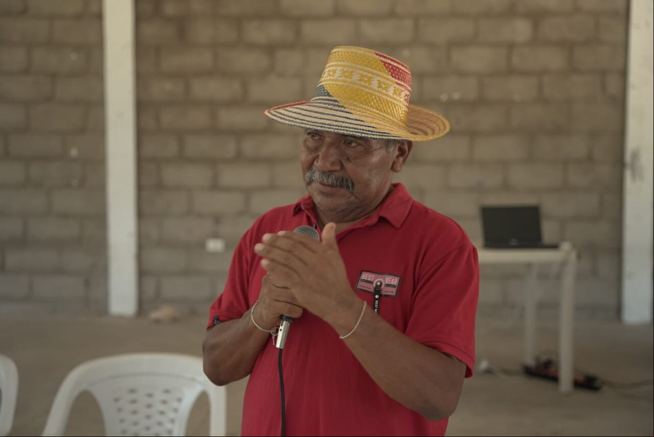 Jesualdo Fernández, representante wayú.