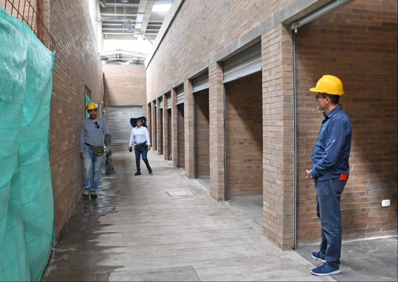 El Alcalde, Andrés Felipe Ramírez recordó que la Plaza de Mercado es la obra del corazón del Plan Huella un Centro para la Felicidad.