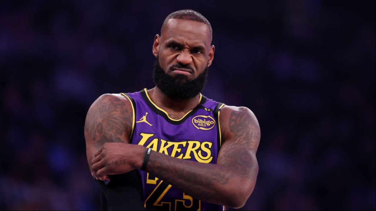 LeBron en la NBA.