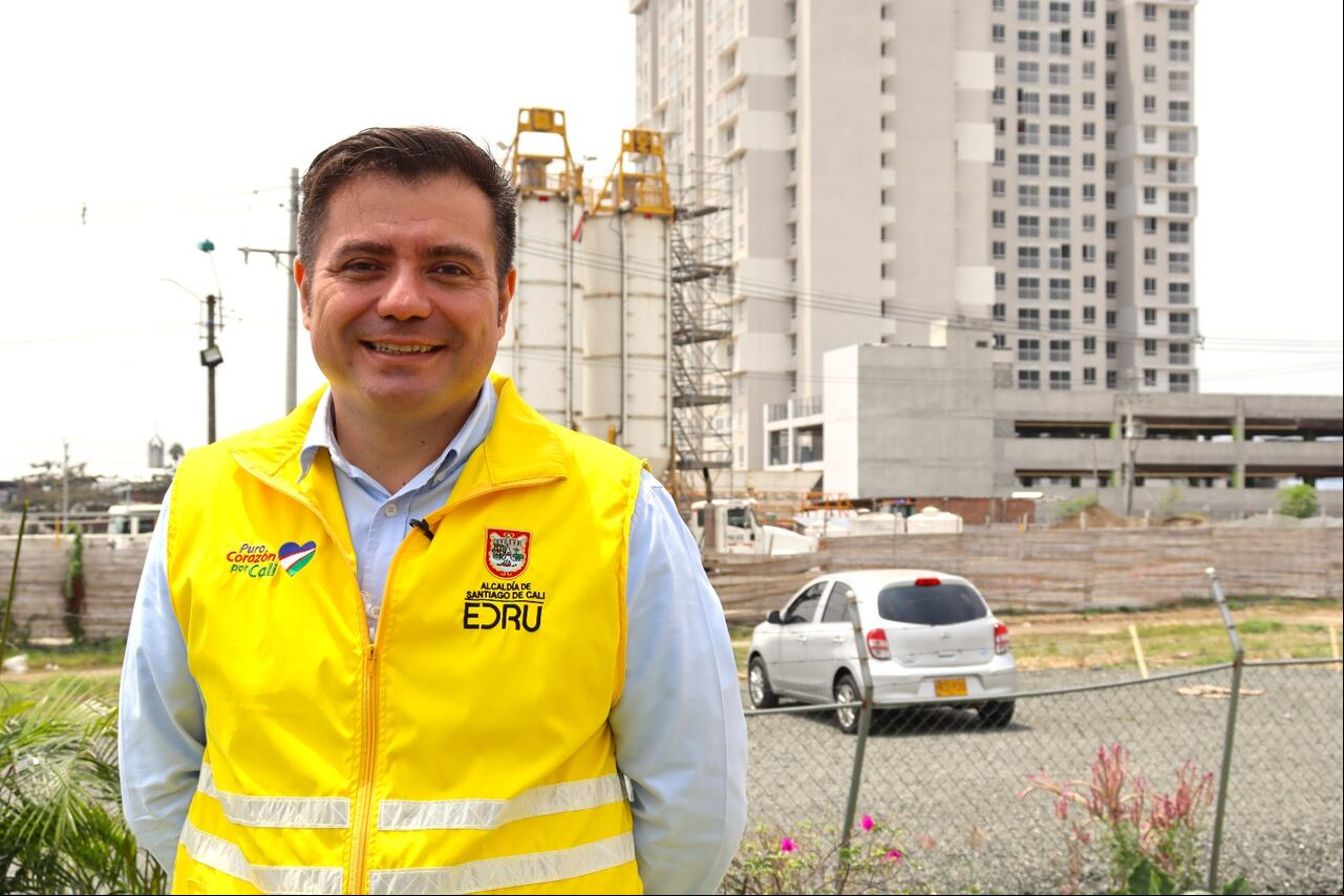 Yecid Cruz, gerente de la Empresa de Desarrollo y Renovación Urbana de Cali, Edru.