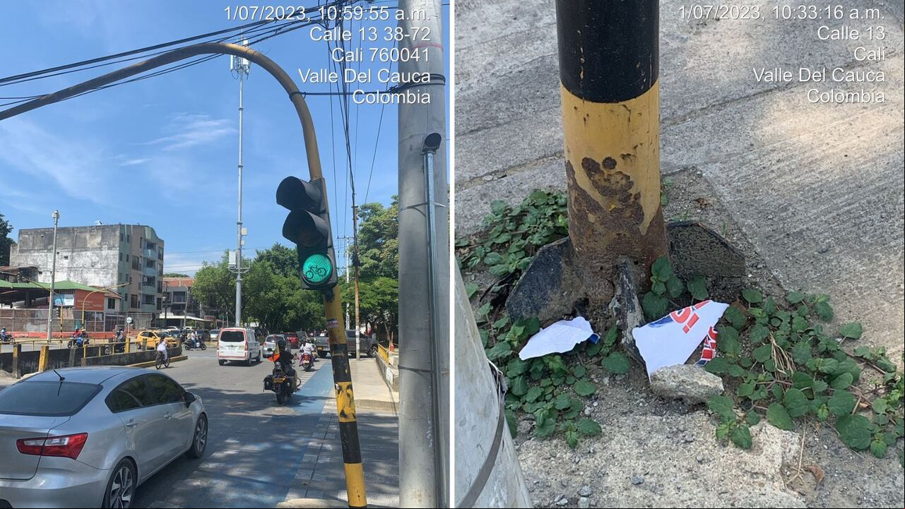 semáforos cali