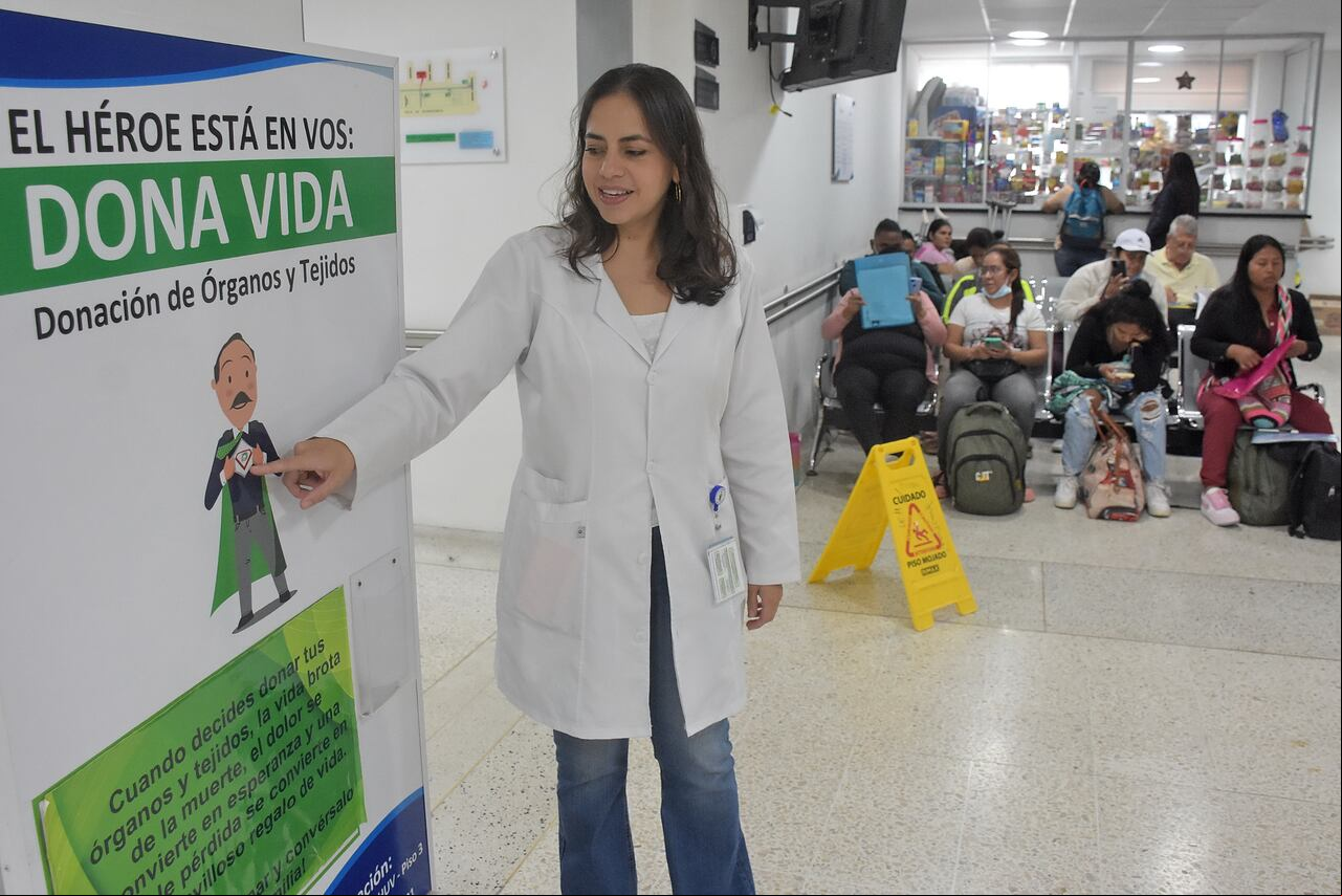 Recorrido por parque en homenaje a los donantes de órganos en el HUV.