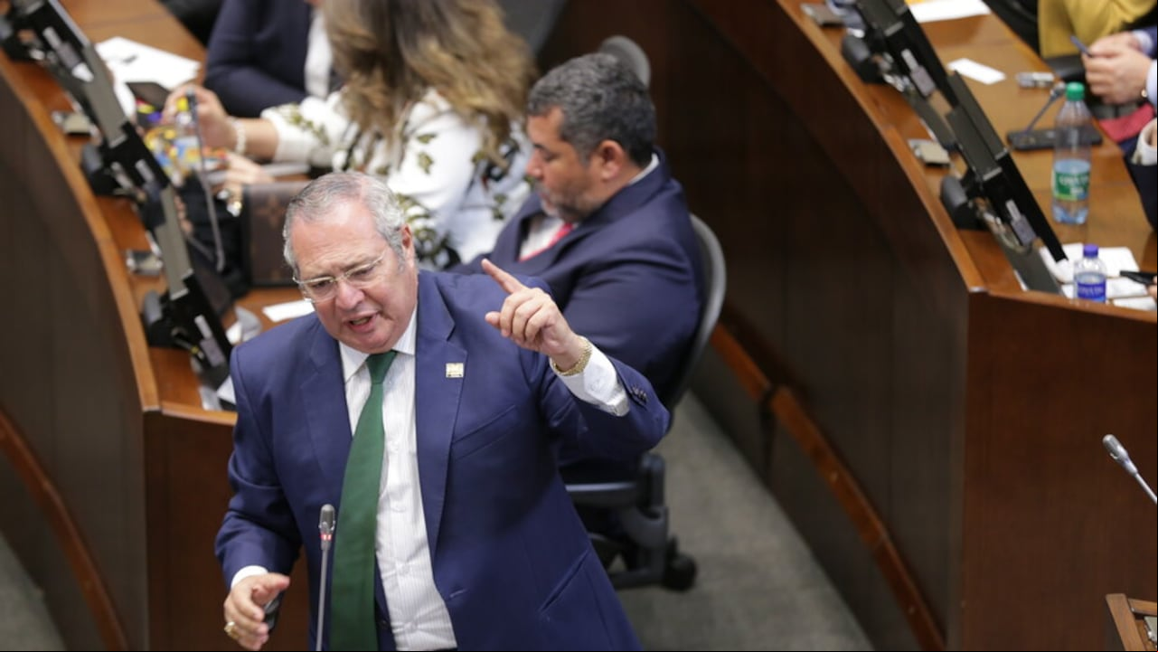 Votación del nuevo presidente del senado para el nuevo período legislativo en el congreso de la república.