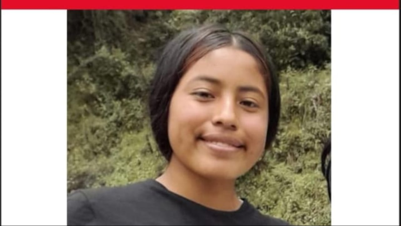 Leidy Vanessa Ramos Rivera es la niña comunera de 14 años de edad que es buscada por familiares y comunidades en el municipio de Caldono, Cauca.