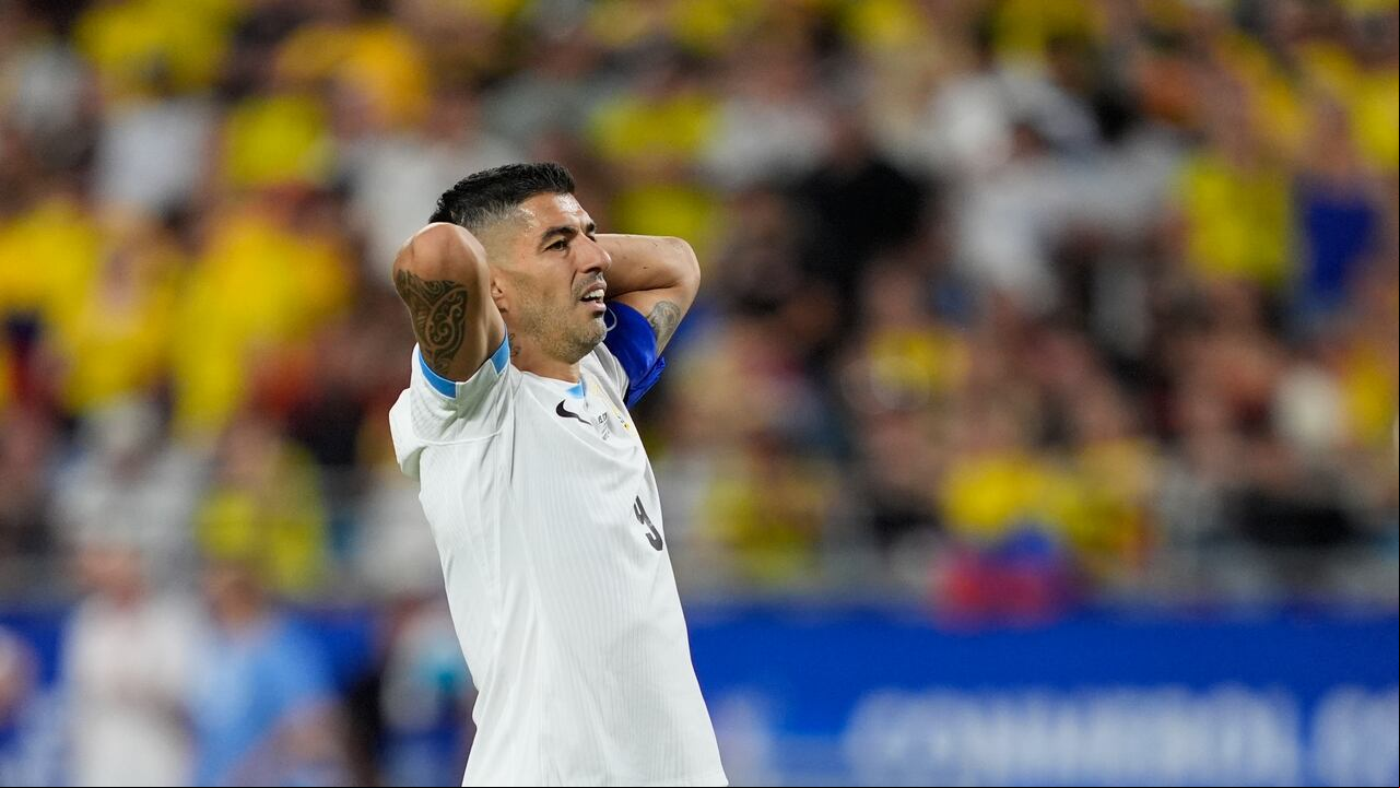 Luis Suárez, delantero de la Selección uruguaya