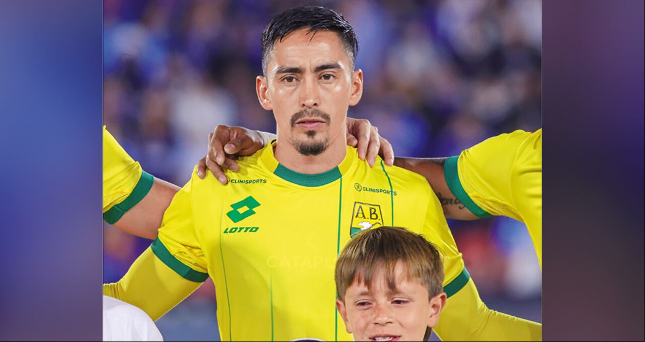 Fabián Sambueza ha marcado cuatro goles en la liga colombiana con Bucaramanga.
