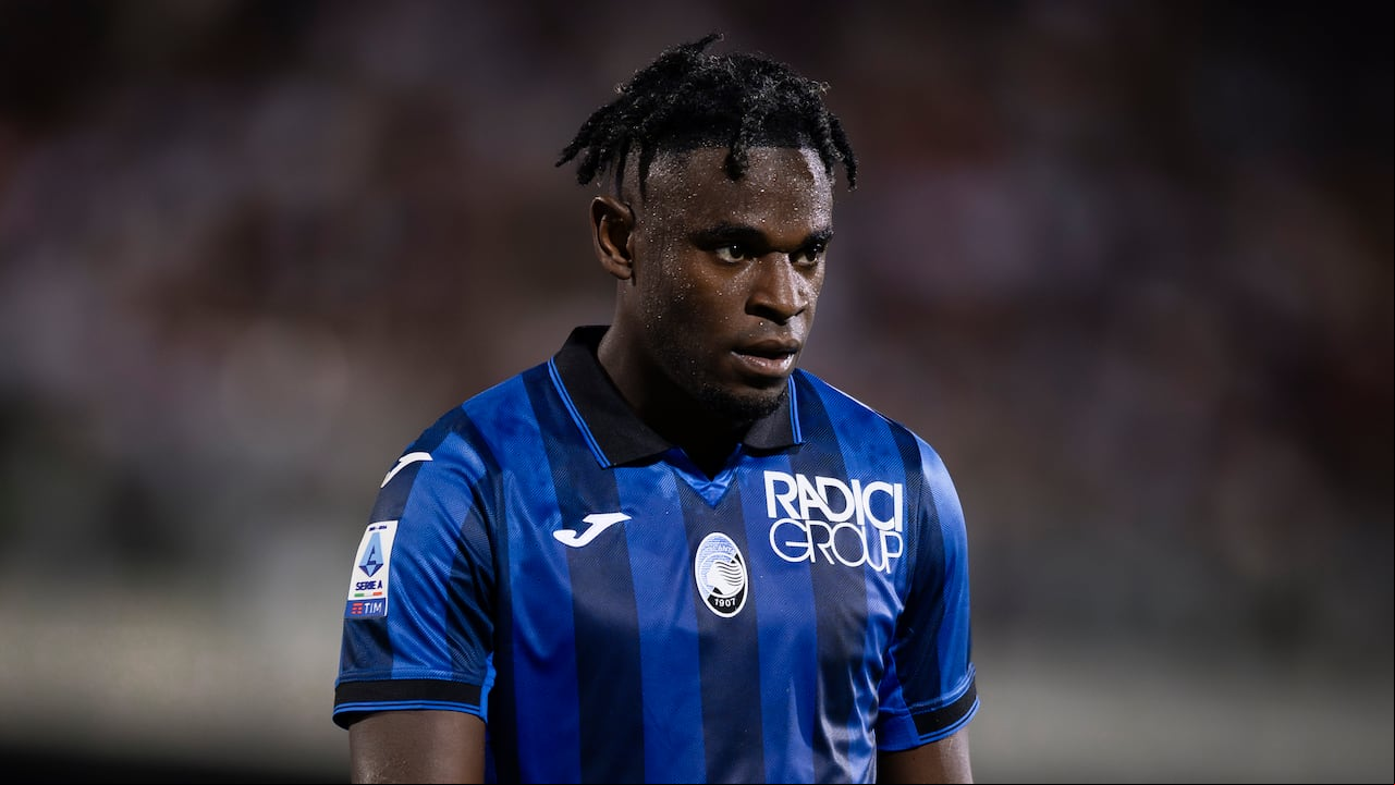 Duván Zapata, delantero del Atalanta.