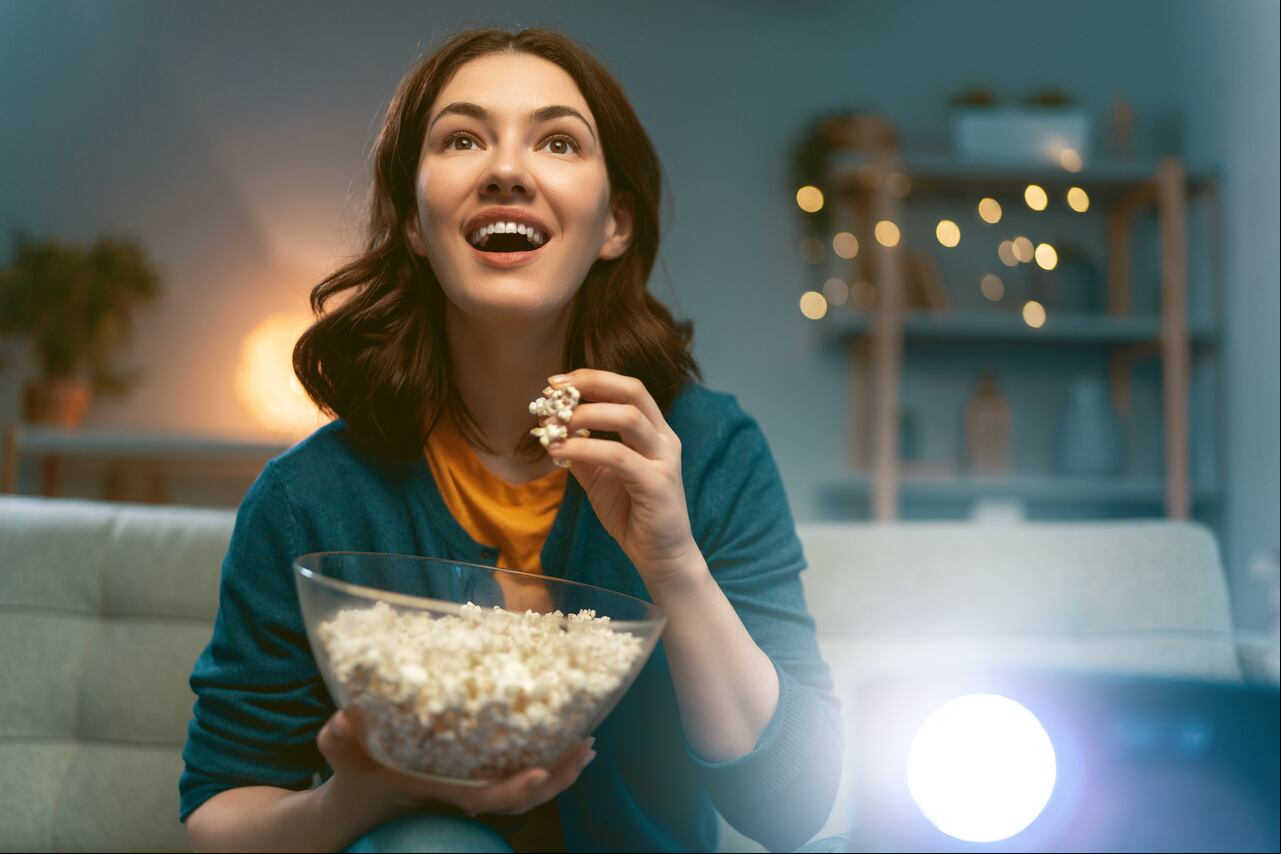 Los proyectores se están convirtiendo en la opción de moda para ver series y películas online.