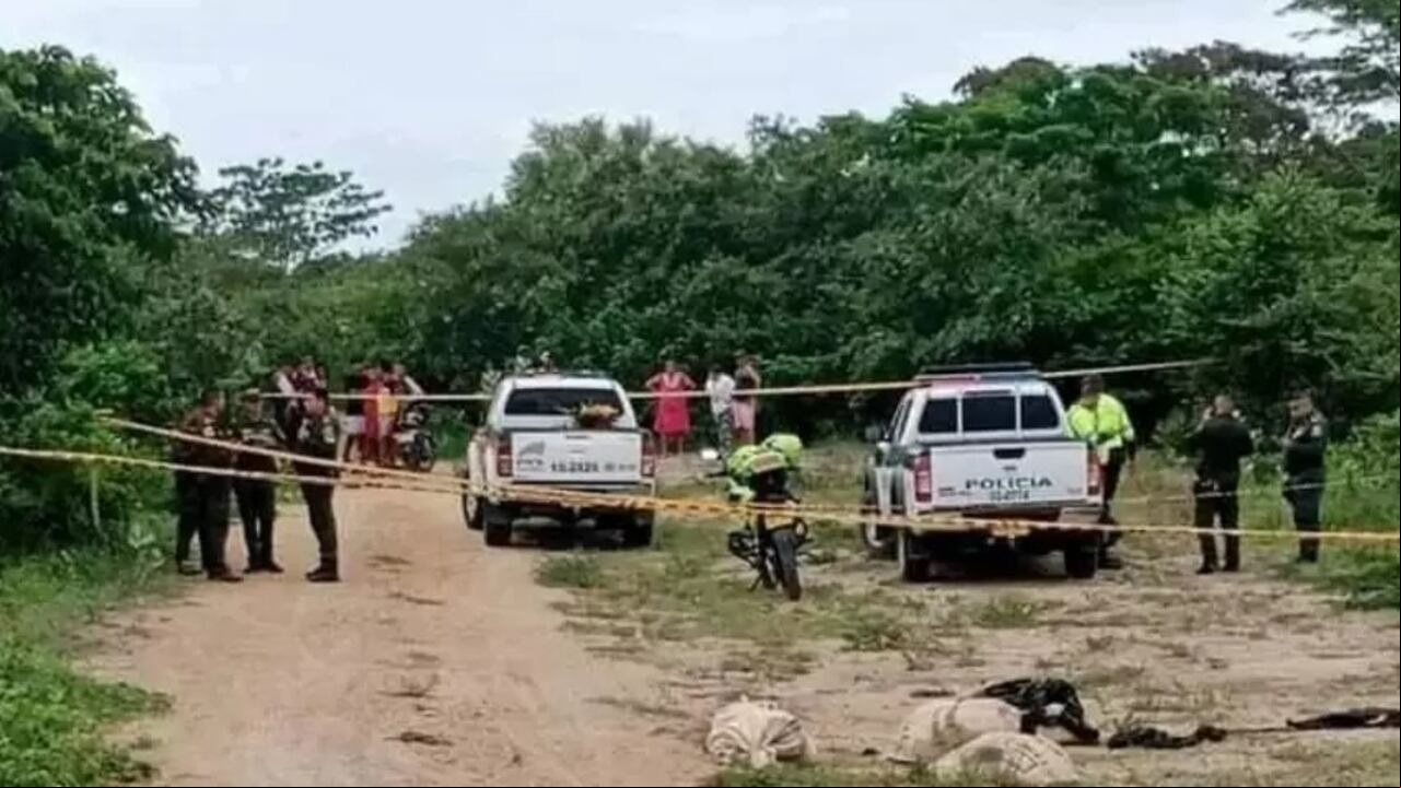 Hallan sacos con cuerpos humanos en su interior en Riohacha, en el departamento de La Guajira.