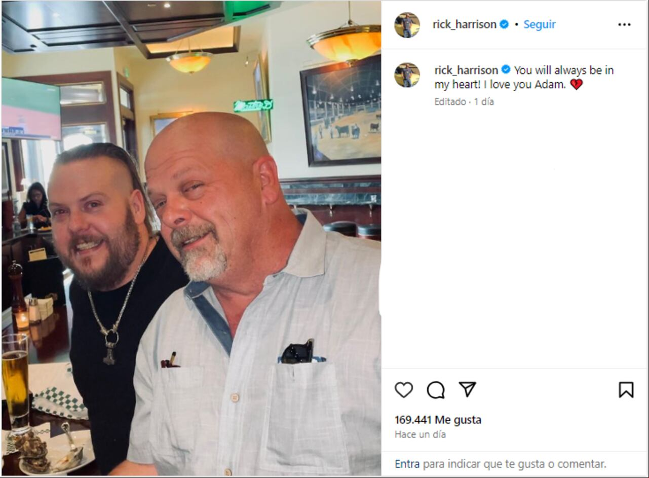 Foto: Instagram @rick_harrison