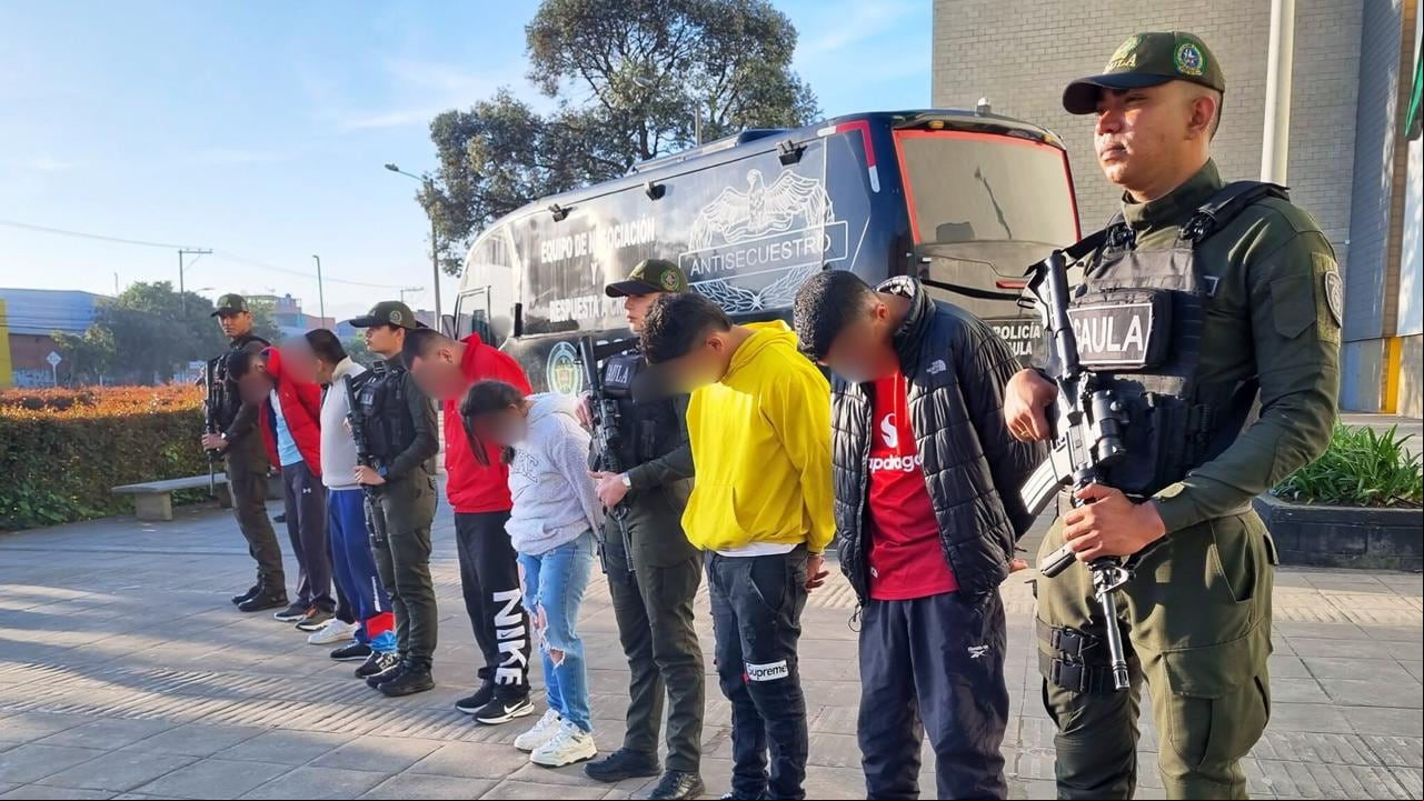 Esto hace parte de una serie de operativos de las autoridades para impactar a las redes criminales que operan en Bogotá.