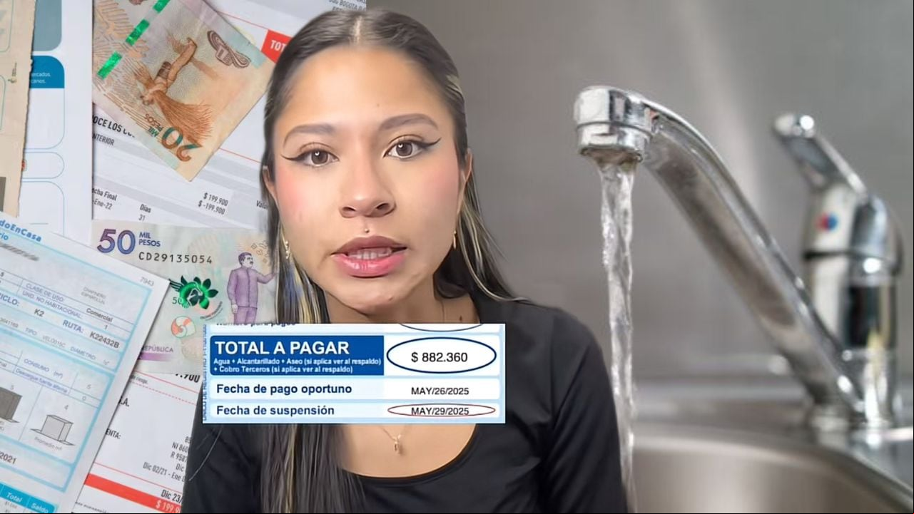 TikTok expone quejas por cobros irregulares en servicios públicos en Bogotá.