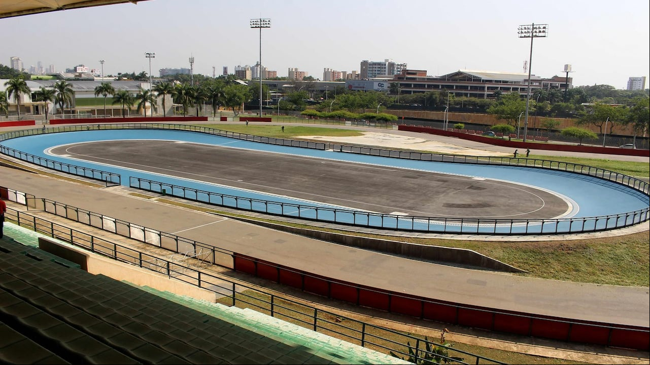 Así luce el Patinódromo Mundialista de Cali, que se espera y sea rebautizado con el nombre de Luz Mery Tristán.