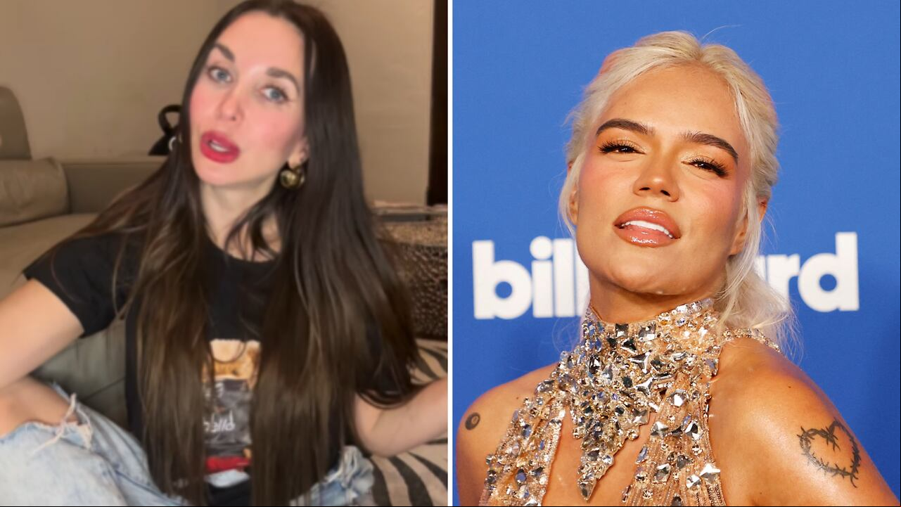 Mila Voyna acusa a Karol G de plagiar la melodía de una de sus canciones.
