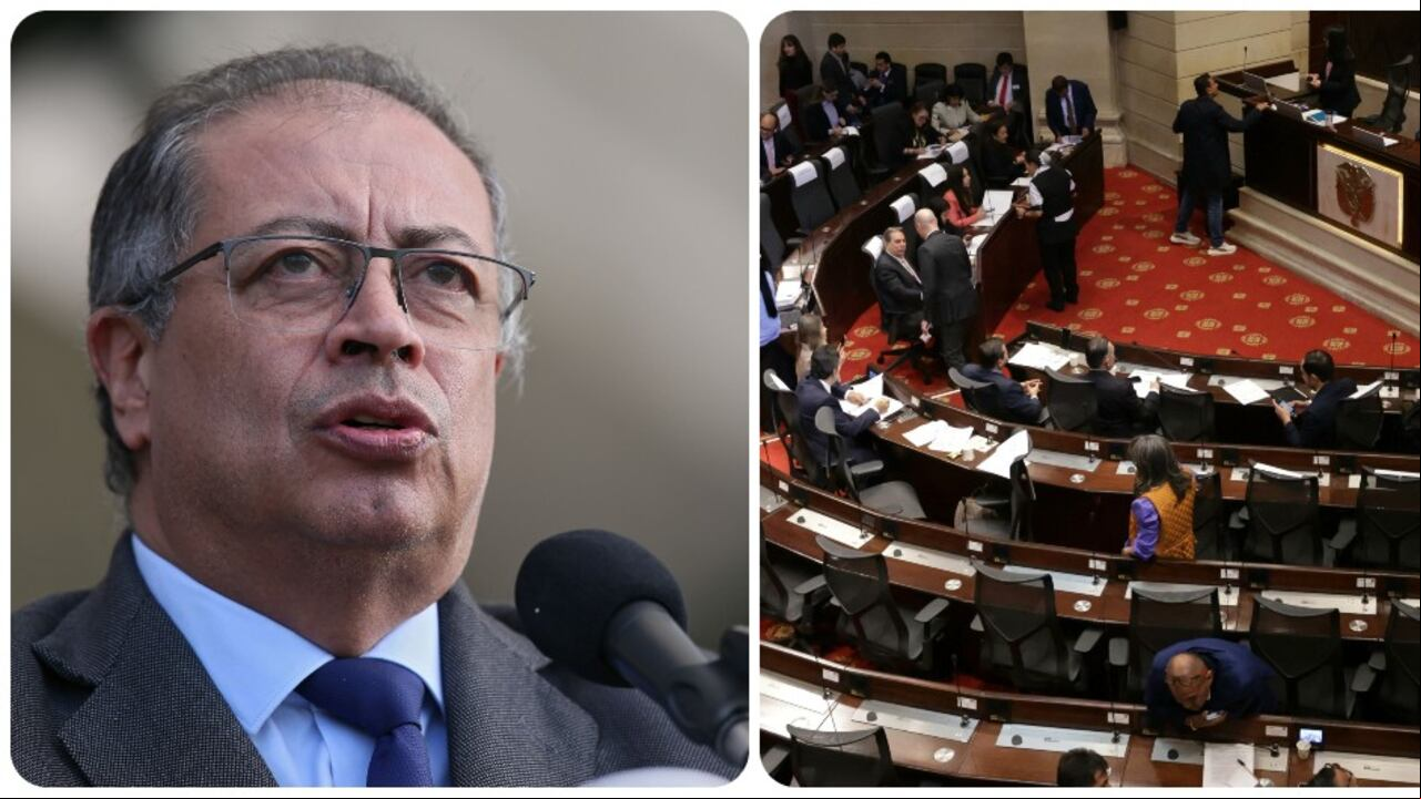 El presidente Gustavo Petro y el balance del Congreso.