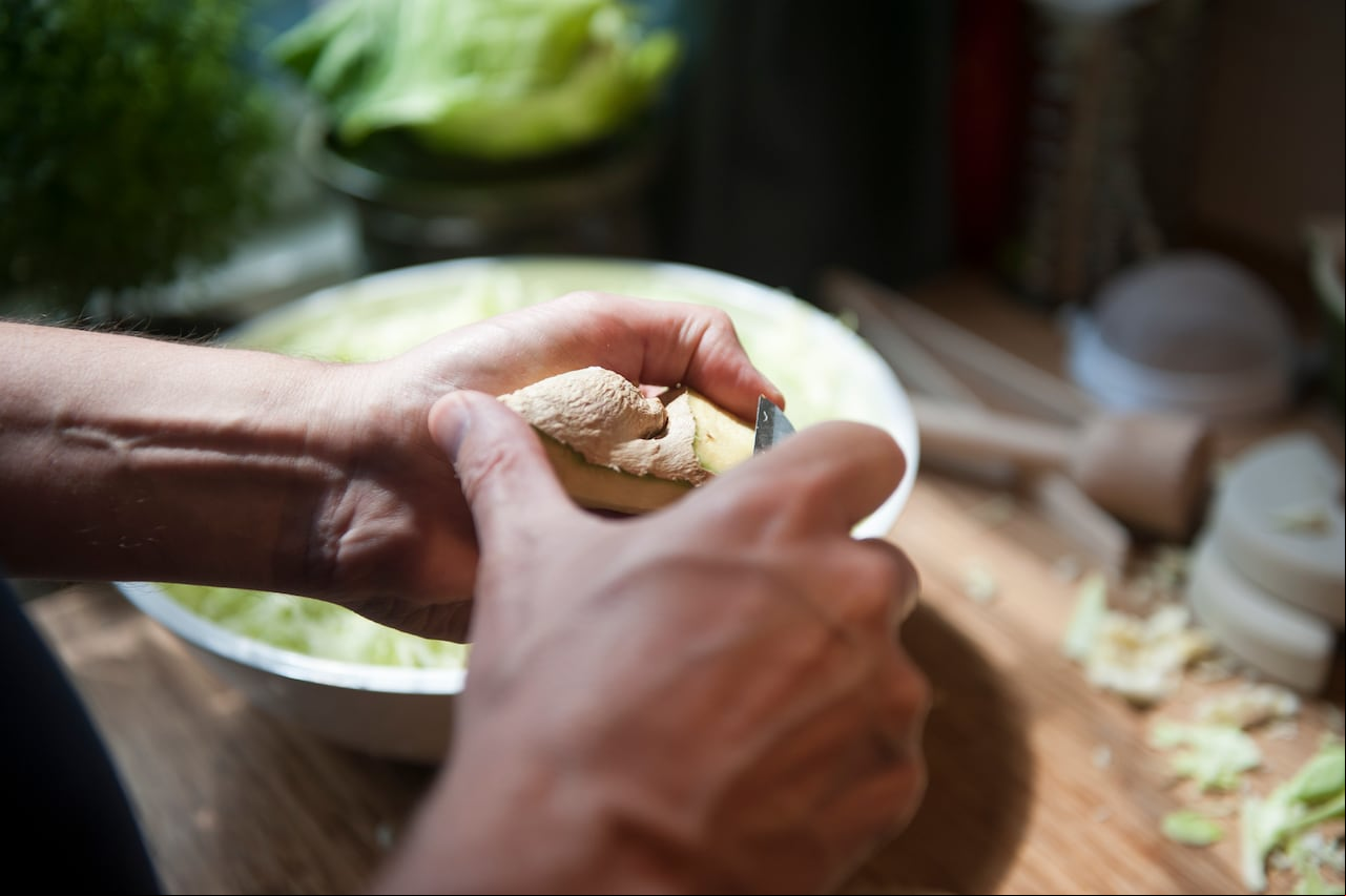 El jengibre tiene propiedades antioxidantes.