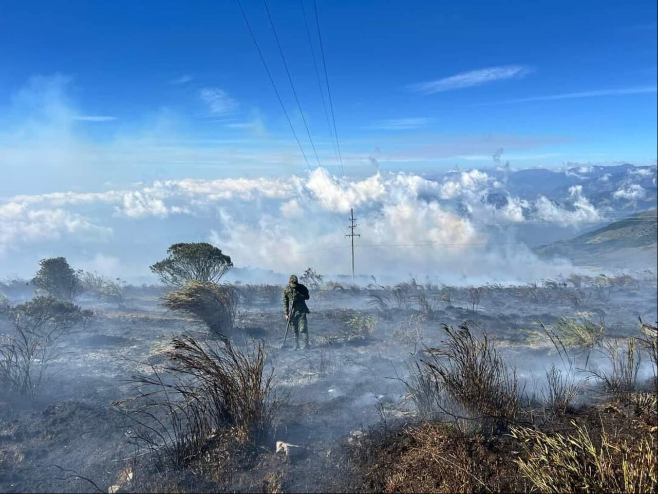 Incendios en Colombia. Imagen de referencia.