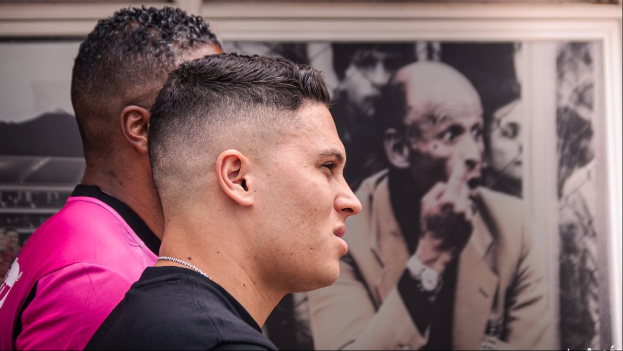 Juan Fernando Quintero ya hizo presencia en la Sede Deportiva del América