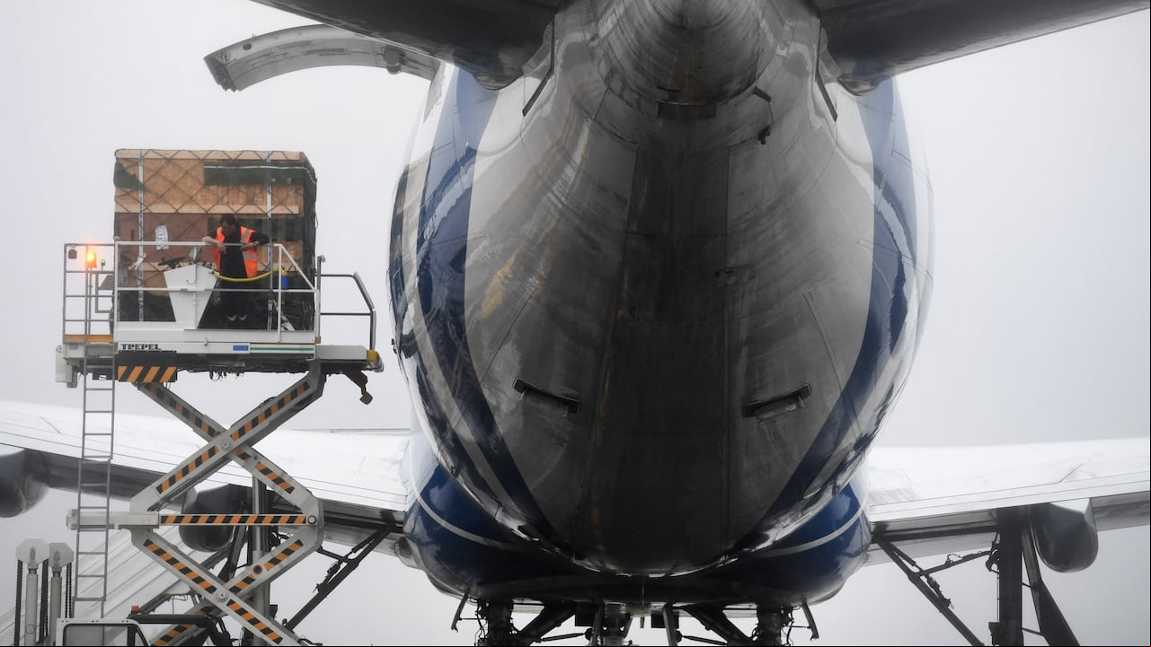Según medios estadounidenses, sería un Boeing 747-800. (Imagen de referencia).
