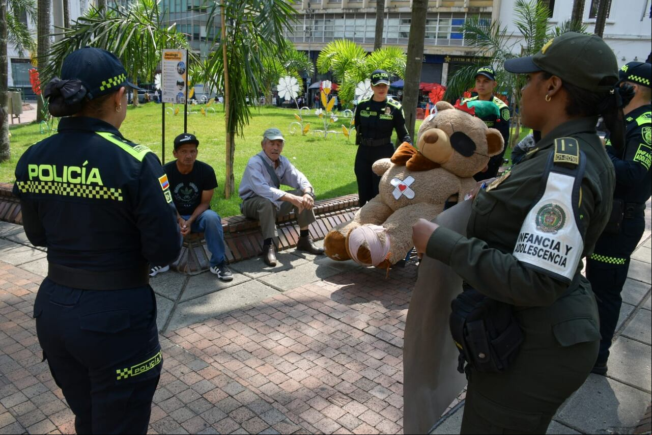 La Policía de Infancia y Adolescencia también estará realizando algunas sensibilizaciones para proteger a los menores de la pólvora.