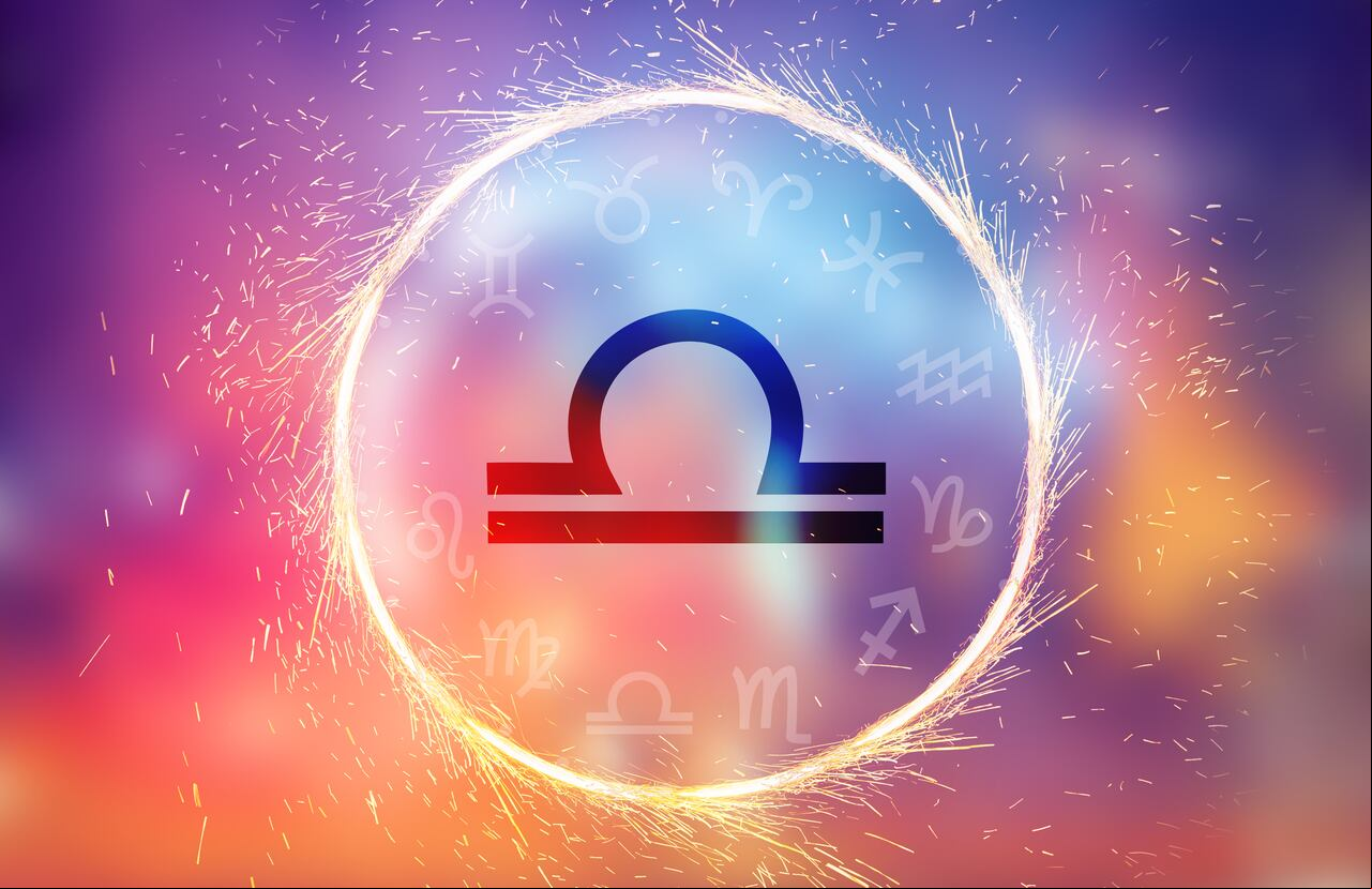 El libra es uno de los signos a los que les irá bien en el amor.